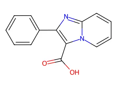 2-Phenylimidazo[1,2-A]pyridine-3-carboxylic acid structure