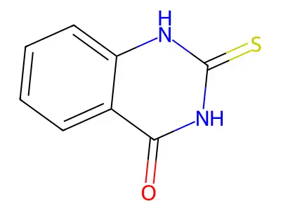 2-Mercapto-4(3H)-quinazolinone structure