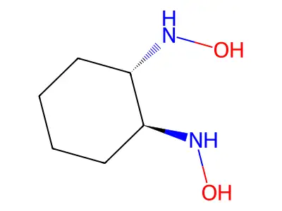 N,N'-dihydroxycyclohexane-1,2-diamine structure