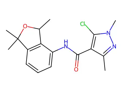 Furametpyr structure