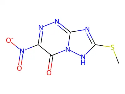 三氮唑林 structure
