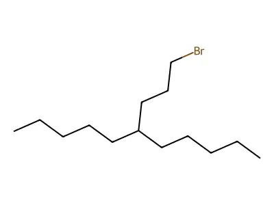 6-(3-Bromopropyl)undecane structure
