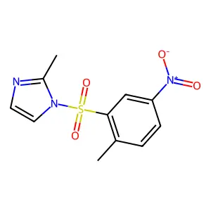 2-Methyl-1-(2-methyl-5-nitrophenyl)sulfonylimidazole structure