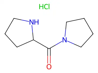 Pyrrolidin-1-yl(pyrrolidin-2-yl)methanone structure