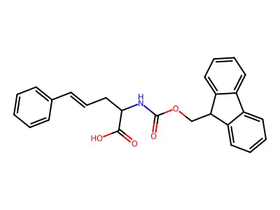 Fmoc-D-Styrylalanine structure