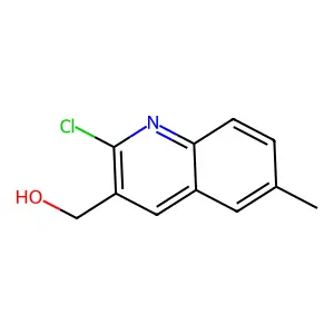 2-Chloro-6-methylquinoline-3-methanol structure