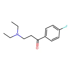 3-(Diethylamino)-1-(4-fluorophenyl)-1-propanone structure