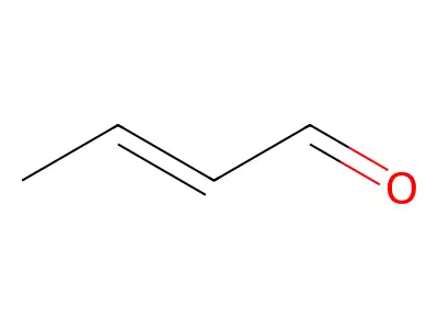 巴豆醛 structure