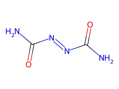 偶氮甲酰胺 structure