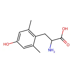 2',6'-Dimethyltyrosine structure