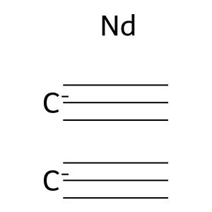 Neodymium tetracarbide structure