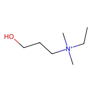 N-Ethylhomocholine structure