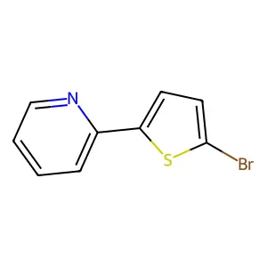 2-(5-Bromo-2-thienyl)pyridine structure