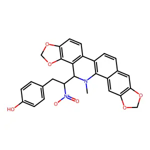Nitrotyrasanguinarine structure