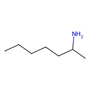 2-氨基庚烷 structure