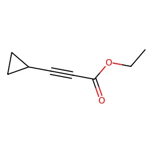 Ethyl 3-cyclopropylprop-2-ynoate structure