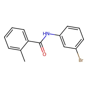 N-(3-溴苯基)-2-甲基苯甲酰胺 structure