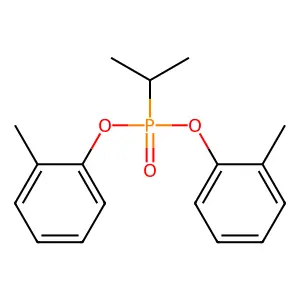 Phosphonic acid, (1-methylethyl)-, bis(2-methylphenyl) ester structure