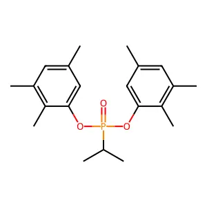 Phosphonic acid, (1-methylethyl)-, bis(2,3,5-trimethylphenyl) ester structure