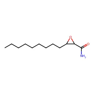 (2R,3R)-3-壬基环氧丙烷-2-甲酰胺 structure