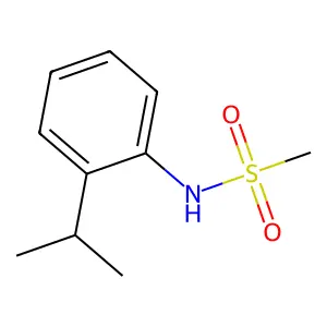 N-(2-isopropylphenyl)methanesulfonamide structure