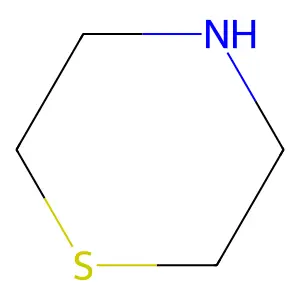 硫代吗啉 structure