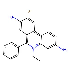 溴化乙錠 structure