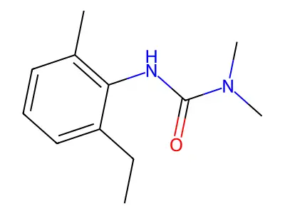 1,1-Dimethyl-3-(2-ethyl-6-methylphenyl)urea structure
