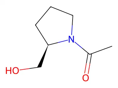 1-(2-(Hydroxymethyl)pyrrolidin-1-yl)ethan-1-one structure
