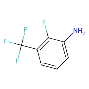 3-氨基-2-氟三氟甲苯 structure