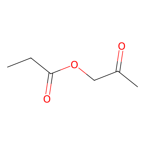 2-Propanone, 1-(1-oxopropoxy)- structure