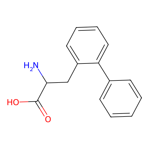 2-氨基-3-(2-苯基苯基)丙酸 structure