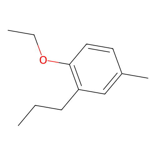 1-Ethoxy-4-methyl-2-propylbenzene structure