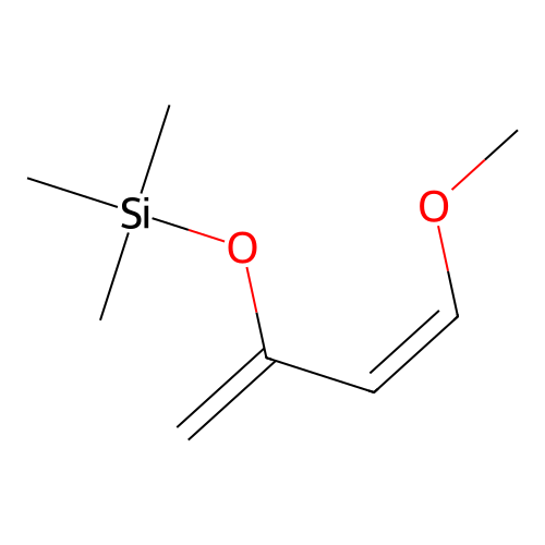 1-Methoxy-3-(trimethylsiloxy)-1,3-butadiene structure