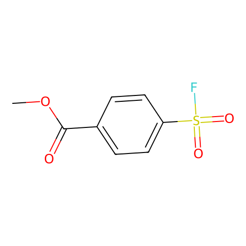 Methyl 4-(fluorosulfonyl)benzoate structure