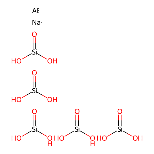 Ptilolite structure