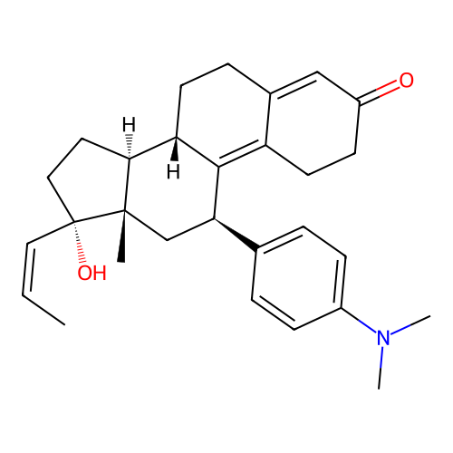 Aglepristone structure
