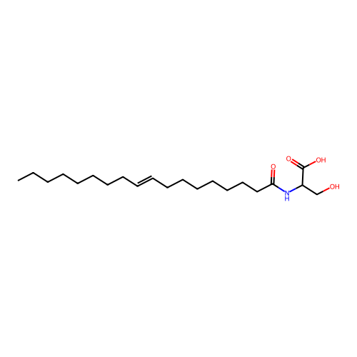 3-羟基-2-(十八碳-9-烯酰氨基)丙酸 structure
