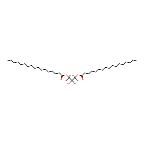 1,3 Diheptadecanoyl-glycerol (d5) structure