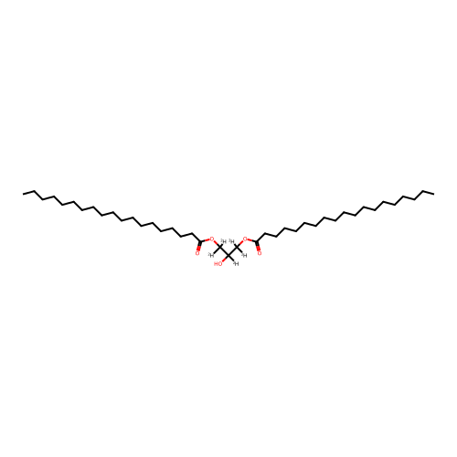 1,3-Dinonadecanoyl-2-hydroxy-glycerol (d5) structure