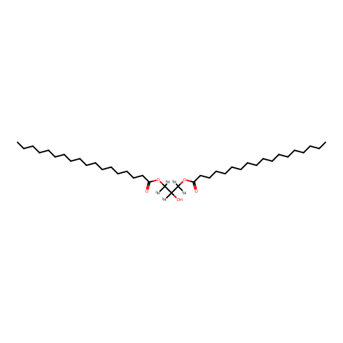 Glyceryl 1,3-Distearate-d5 structure
