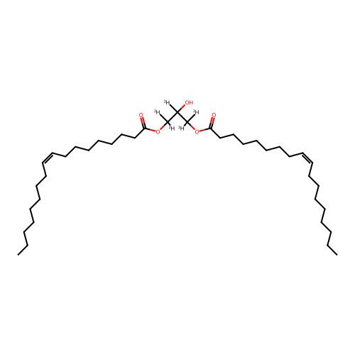 1,3-Dioleoylglycerol-d5 structure