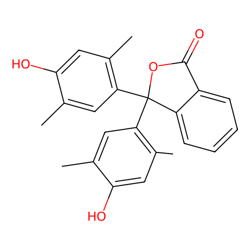 p-Xylenolphthalein structure