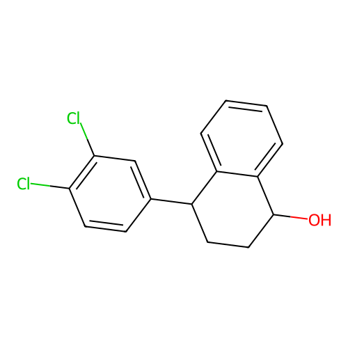 4-(3,4-Dichlorophenyl)-1,2,3,4-tetrahydronaphthalen-1-ol structure