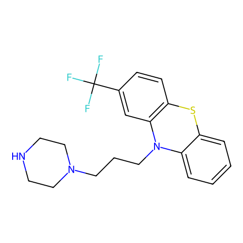N-Desmethyl trifluoperazine structure