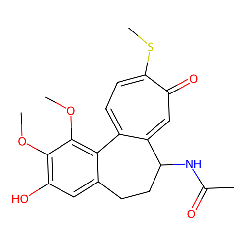 3-Demethylthiocolchicine structure
