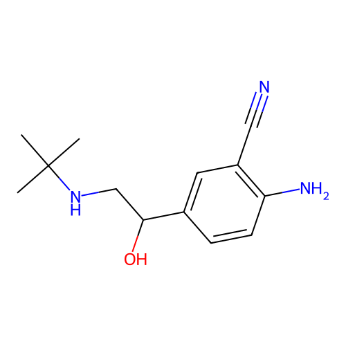 Cimbuterol structure