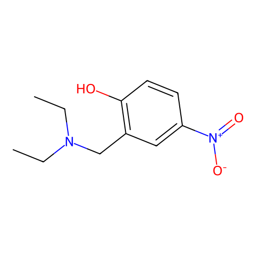 2-[(Diethylamino)methyl]-4-nitrophenol structure