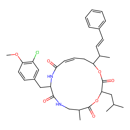 Cryptophycin 46 structure