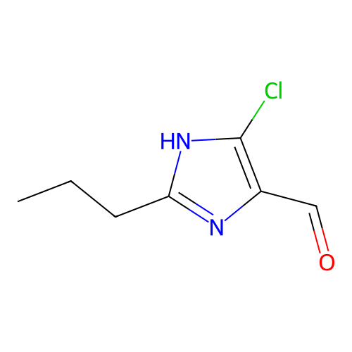 1H-Imidazole-4-carboxaldehyde, 5-chloro-2-propyl- structure